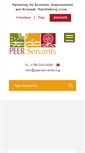 Mobile Screenshot of peerservants.org